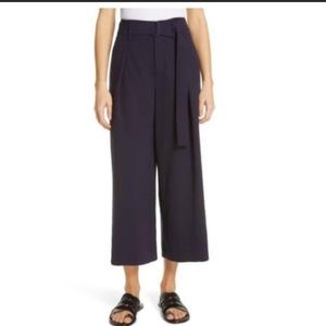 Vince Navy Wide Leg Culottes